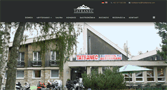 Desktop Screenshot of hoteltatranec.com